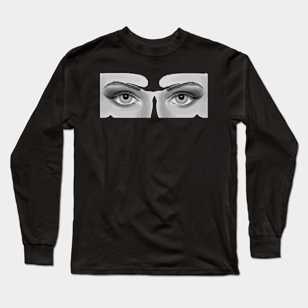 Women eye Long Sleeve T-Shirt by endi318